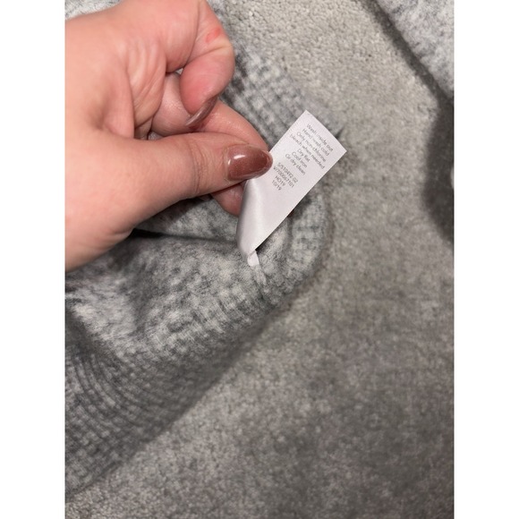 Athleta Sweater Women Small Gray Merino Wool Transit Crewneck Pullover - Picture 4 of 7